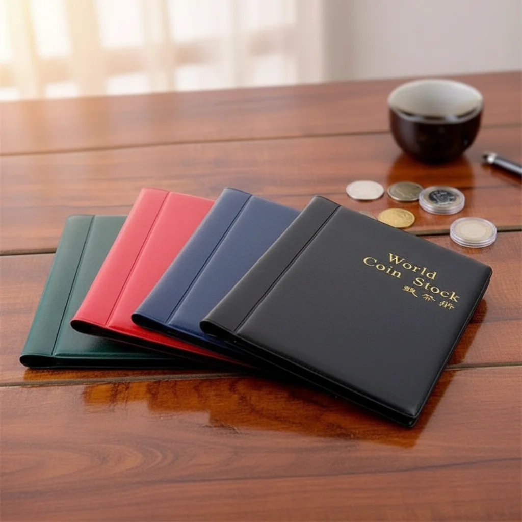 Книга для сбора монет с 120 карманами и держателями для украшения дома и организации
Книга для сбора монет с 120 карманами и держателями для украшения дома и организации