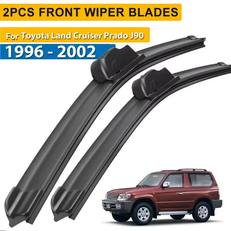 Wiper LHD Front Wiper Blades For Toyota Land Cruiser Prado J90 1996 - 2002 Windshield Windscreen Window Brushes 19"+18"
Wiper LHD Front Wiper Blades For Toyota Land Cruiser Prado J90 1996 - 2002 Windshield Windscreen Window Brushes 19"+18"
