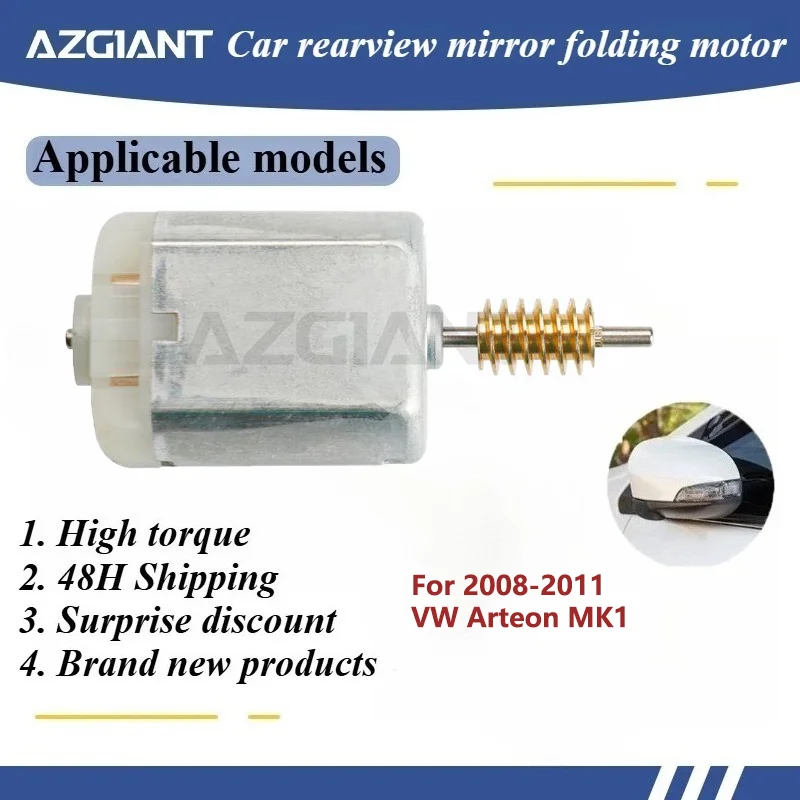 AZGIANT Car Door Side Mirror Electric Fold function R L Motor For 2008-2011 VW Arteon MK1 FK-280SA-16250 car gadgets metal worm
AZGIANT Car Door Side Mirror Electric Fold function R L Motor For 2008-2011 VW Arteon MK1 FK-280SA-16250 car gadgets metal worm