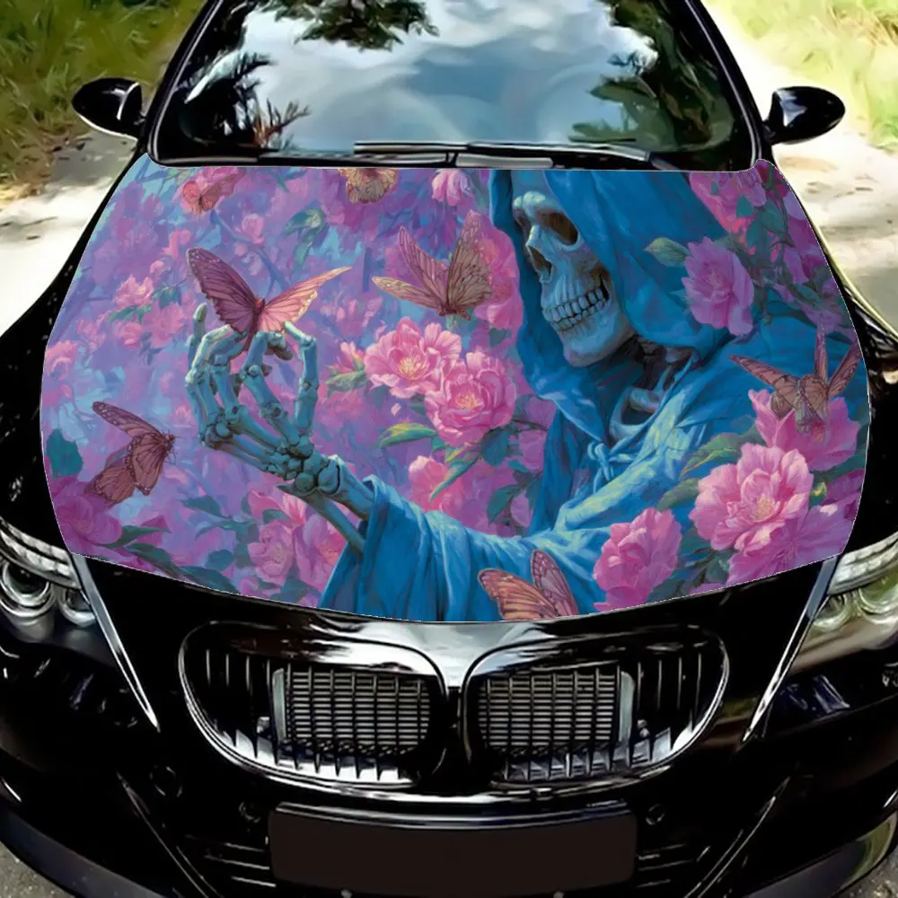 Gentle Skull, Butterfly Car Engine Hood Sticker, Auto Art Decal, Car Exterior Personalized Decoration, Gift for Car Lovers, Uniq
Gentle Skull, Butterfly Car Engine Hood Sticker, Auto Art Decal, Car Exterior Personalized Decoration, Gift for Car Lovers, Uniq