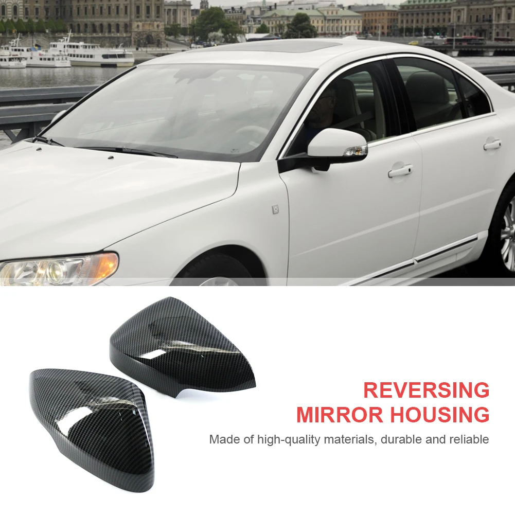 1 Pair Reversing Mirror Housing Shell ABS Car Side Rearview Mirror Cover Trim Auto Accessories for Volvo C30 T5 C70 T5 2010-2013
1 Pair Reversing Mirror Housing Shell ABS Car Side Rearview Mirror Cover Trim Auto Accessories for Volvo C30 T5 C70 T5 2010-2013