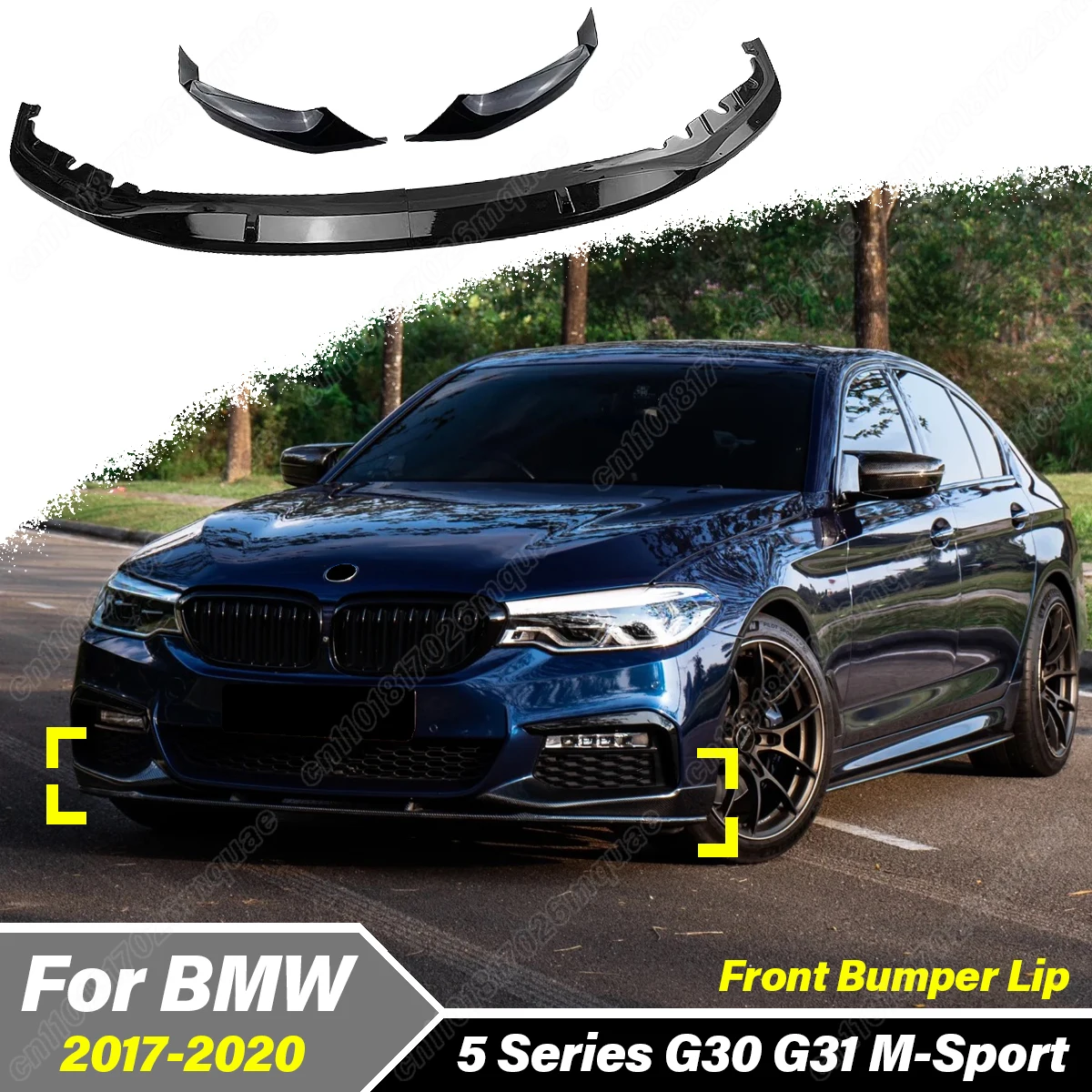 For BMW 5 Series G30 G31 M-Sport 2017 2018 2019 2020 Car Front Bumper Lip Splitter Guard Protector Exterior Accessories BodyKits
For BMW 5 Series G30 G31 M-Sport 2017 2018 2019 2020 Car Front Bumper Lip Splitter Guard Protector Exterior Accessories BodyKits