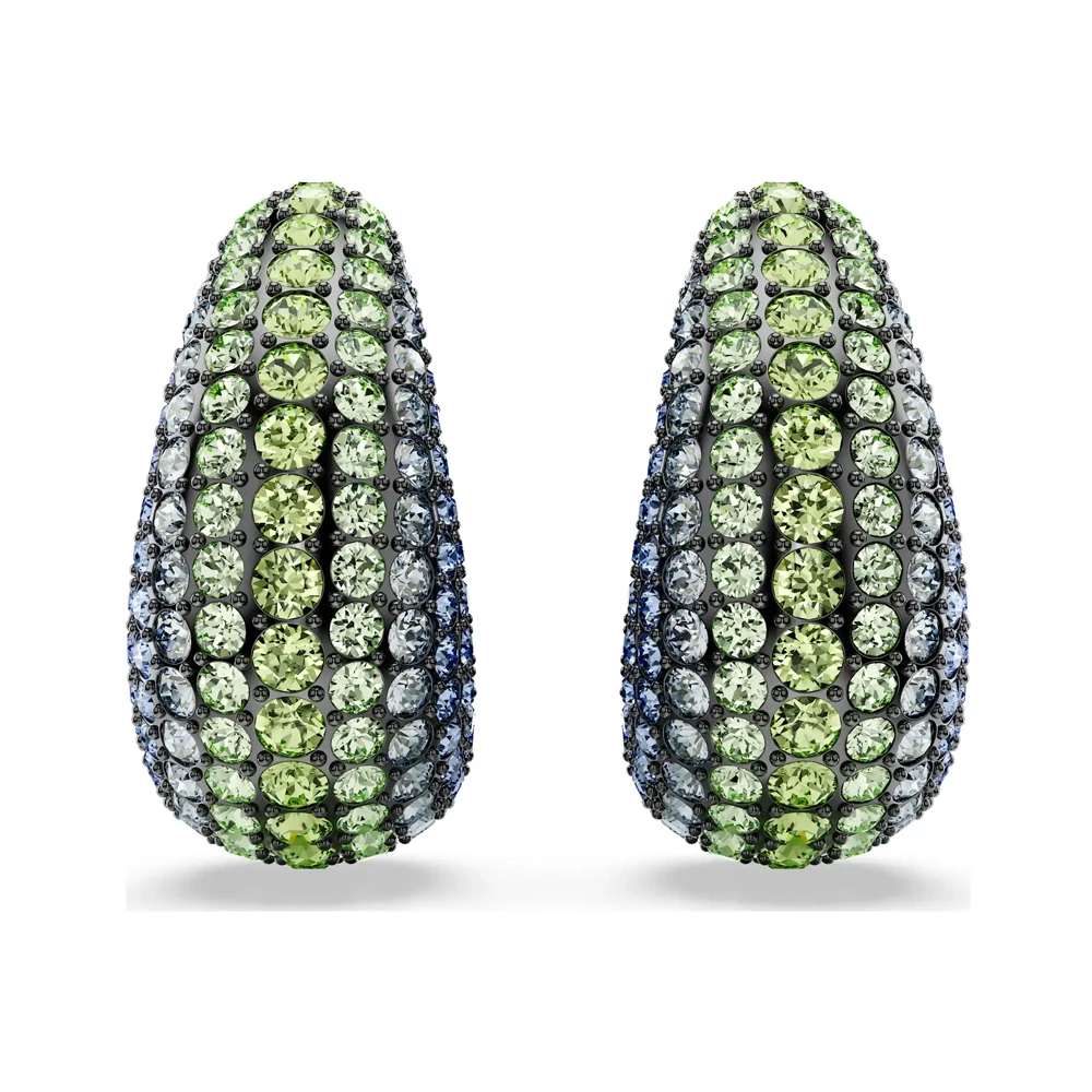 Серьги-гвоздики с кристаллами Pavé в форме капли - современный эффектный аксессуар
Серьги-гвоздики с кристаллами Pavé в форме капли - современный эффектный аксессуар