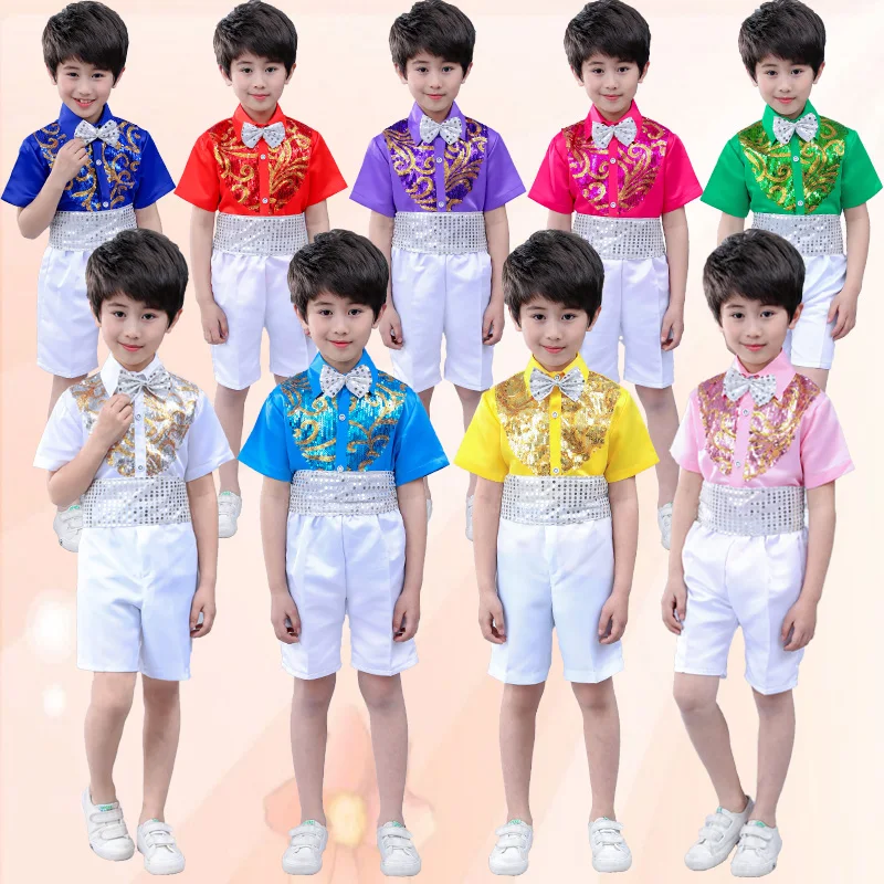 Children's ballet tutu dress kindergarten dance performance dress summer short sleeve suspenders men's chorus dress
Children's ballet tutu dress kindergarten dance performance dress summer short sleeve suspenders men's chorus dress