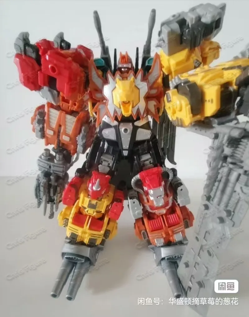 В наличии: Коллекционная фигурка TENGYANG 30 см, трансформер Predaking, 6 в 1 или 5 в 1, подарок для коллекционеров
В наличии: Коллекционная фигурка TENGYANG 30 см, трансформер Predaking, 6 в 1 или 5 в 1, подарок для коллекционеров