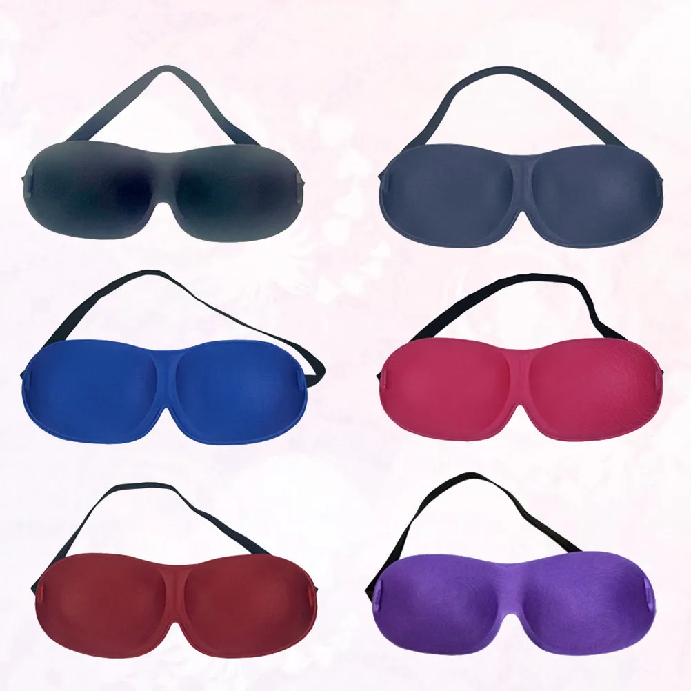 6Pcs Sleep Eye Mask Nose Free Sterescopic Design Comfortable Blindfold for Travel Home Hotel Solid Color Eyeshade Eye Patch
6Pcs Sleep Eye Mask Nose Free Sterescopic Design Comfortable Blindfold for Travel Home Hotel Solid Color Eyeshade Eye Patch