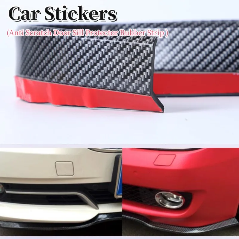 Car Threshold Strip Anti Scratch Door Sill Protector Rubber Strip Carbon Fiber Car Threshold Protection Bumper Film Sticker
Car Threshold Strip Anti Scratch Door Sill Protector Rubber Strip Carbon Fiber Car Threshold Protection Bumper Film Sticker