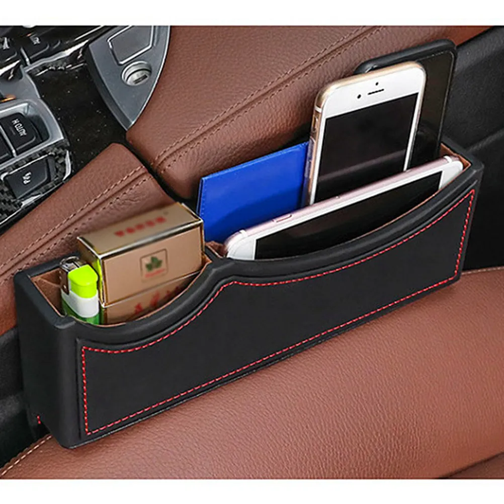 1Pcs Car Seat Storage Box Durable Organizer Practical Car Gap Storage Case for Phone Wallet Keys Coins Black
1Pcs Car Seat Storage Box Durable Organizer Practical Car Gap Storage Case for Phone Wallet Keys Coins Black
