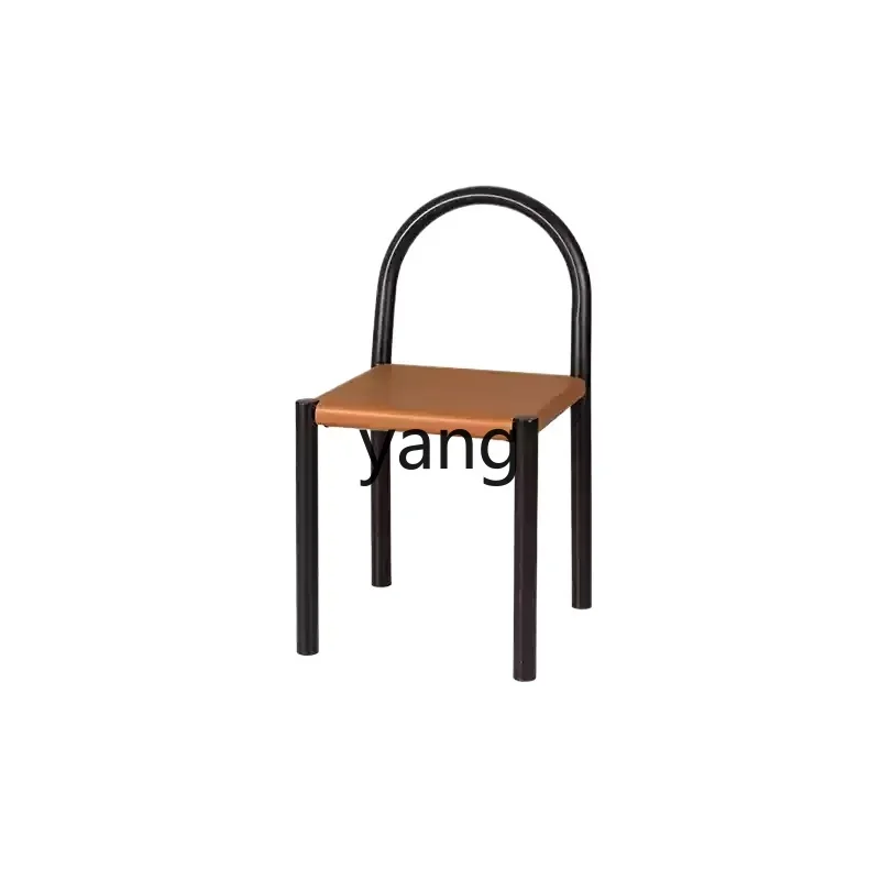 LTT saddle leather single dining chair household small apartment bar table chair makeup stool
LTT saddle leather single dining chair household small apartment bar table chair makeup stool
