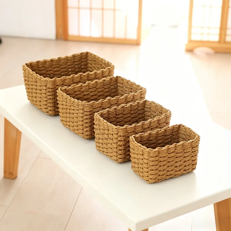 4pcs Nordic Willow Woven Storage Baskets for Organizing and Storing Containers Home Kitchens Organization and Storage Supplies
4pcs Nordic Willow Woven Storage Baskets for Organizing and Storing Containers Home Kitchens Organization and Storage Supplies