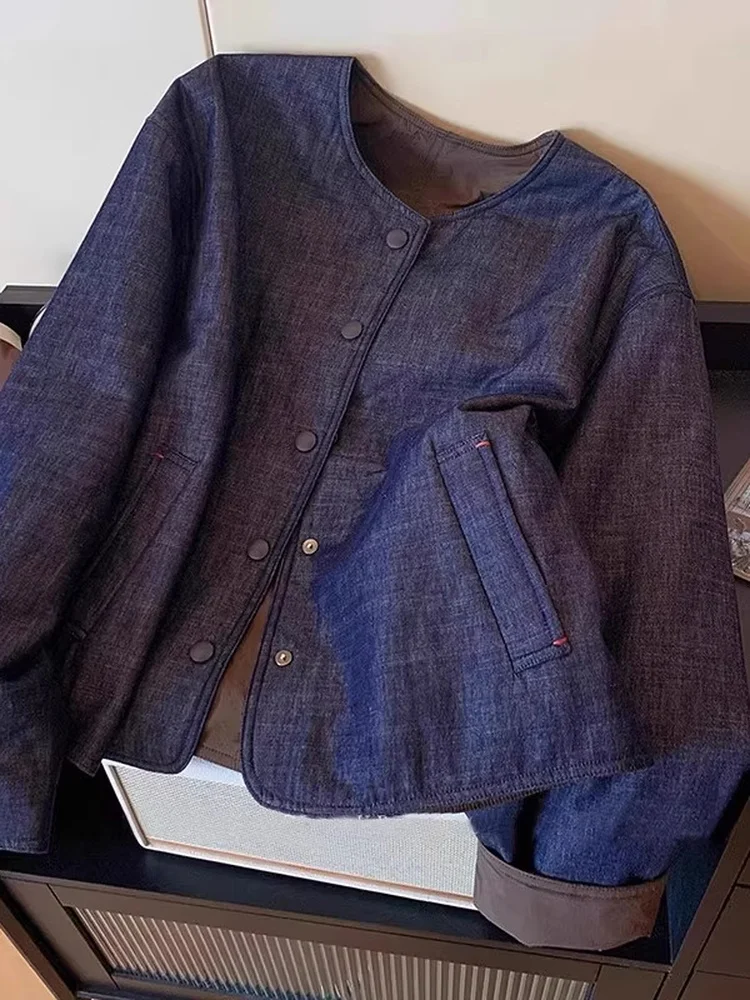 Утепленная хлопковая куртка-бомбер оверсайз в стиле ретро, свободного кроя, универсальная, теплая, для осени и зимы
Утепленная хлопковая куртка-бомбер оверсайз в стиле ретро, свободного кроя, универсальная, теплая, для осени и зимы