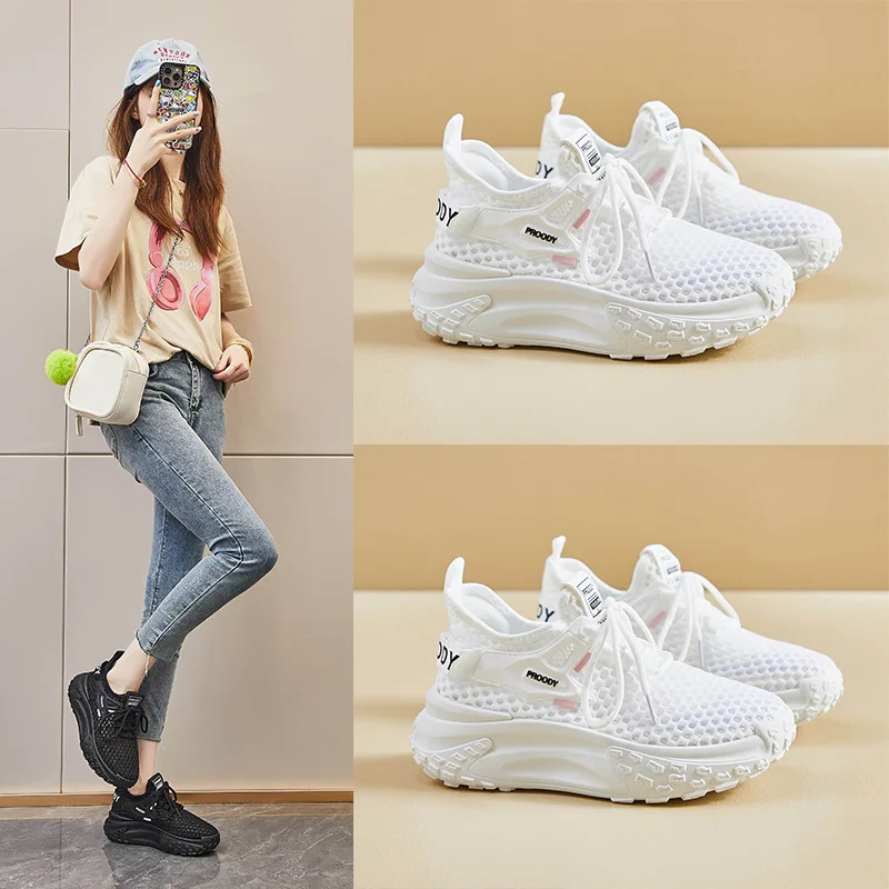 Women's Shoes Casual Women Sport Shoes 2025 Summer New Style Breathable Fitness Running Casual Shoes
Women's Shoes Casual Women Sport Shoes 2025 Summer New Style Breathable Fitness Running Casual Shoes