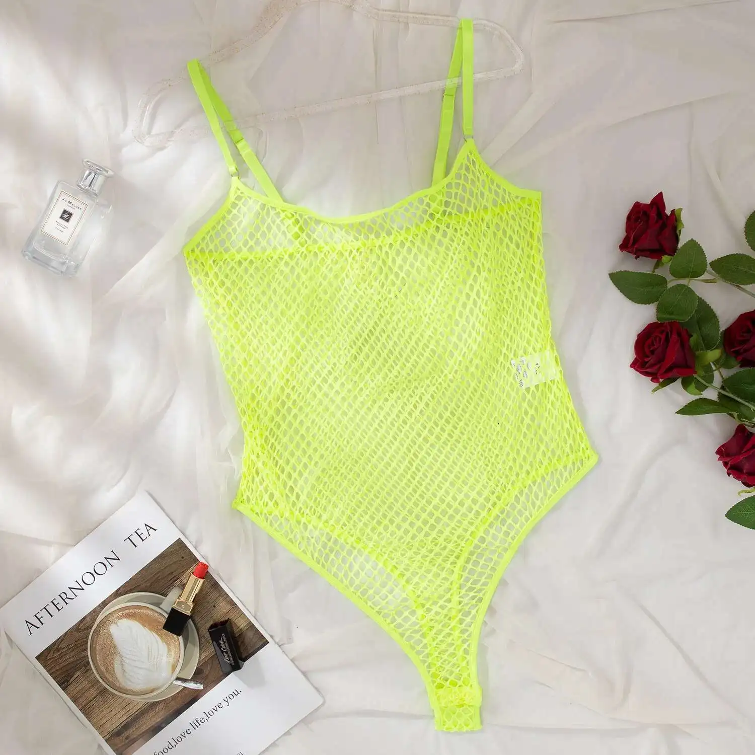 Hot Modena Girl Mesh Fishing Net Hollow Breathable High Waist Body Shaping Fun Jumpsuit 27289
Hot Modena Girl Mesh Fishing Net Hollow Breathable High Waist Body Shaping Fun Jumpsuit 27289