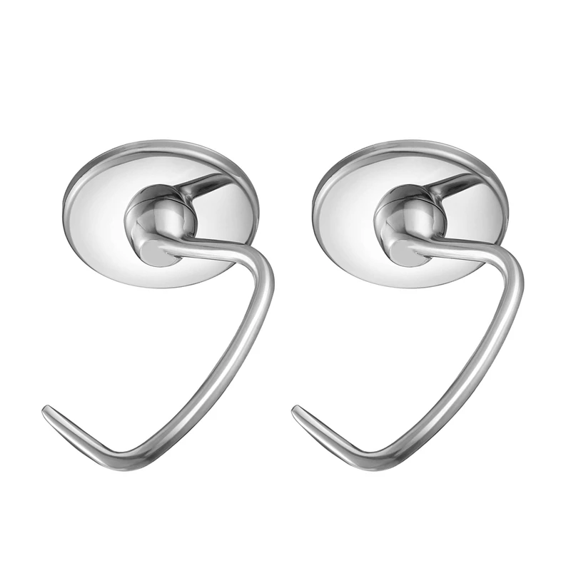 2X Stainless Steel Dough Hook Attachment For Kitchenaid 4.5-5 Quart Tilt Head Stand Mixer, Replacement Parts Bread Hooks
2X Stainless Steel Dough Hook Attachment For Kitchenaid 4.5-5 Quart Tilt Head Stand Mixer, Replacement Parts Bread Hooks