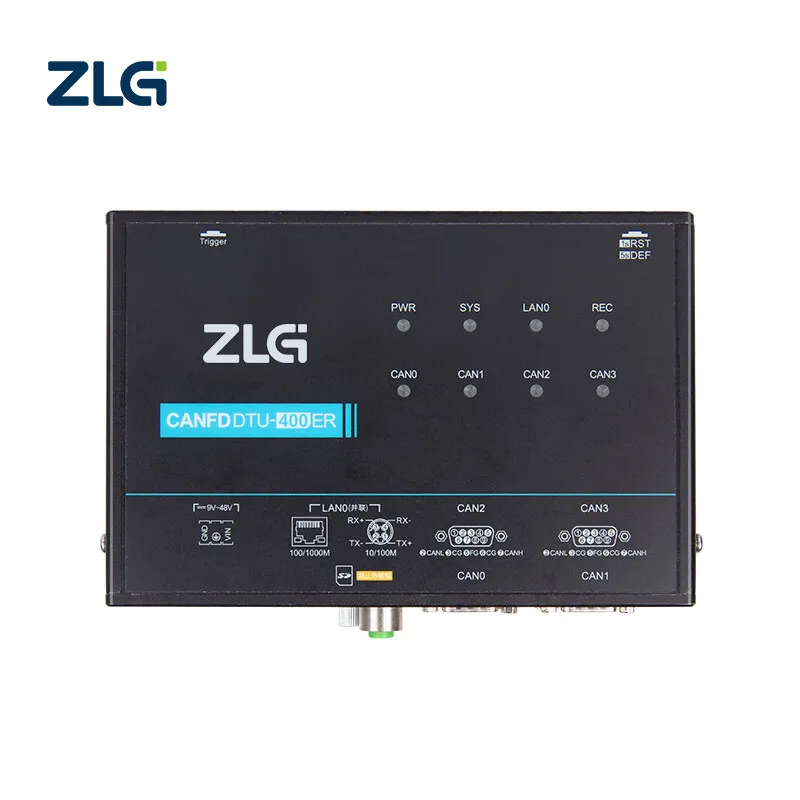 ZLG CANFDDTU-400ER 4-Channel CAN FD Data Logger Automotive Black Box for Vehicle Testing and Diagnostics
ZLG CANFDDTU-400ER 4-Channel CAN FD Data Logger Automotive Black Box for Vehicle Testing and Diagnostics