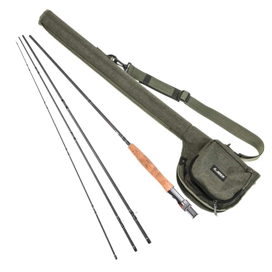 Super Light Portable Carbon Fiber Fly Fishing Rod Combo 120g Cork Handle with Reel for Freshwater Fishing
Super Light Portable Carbon Fiber Fly Fishing Rod Combo 120g Cork Handle with Reel for Freshwater Fishing