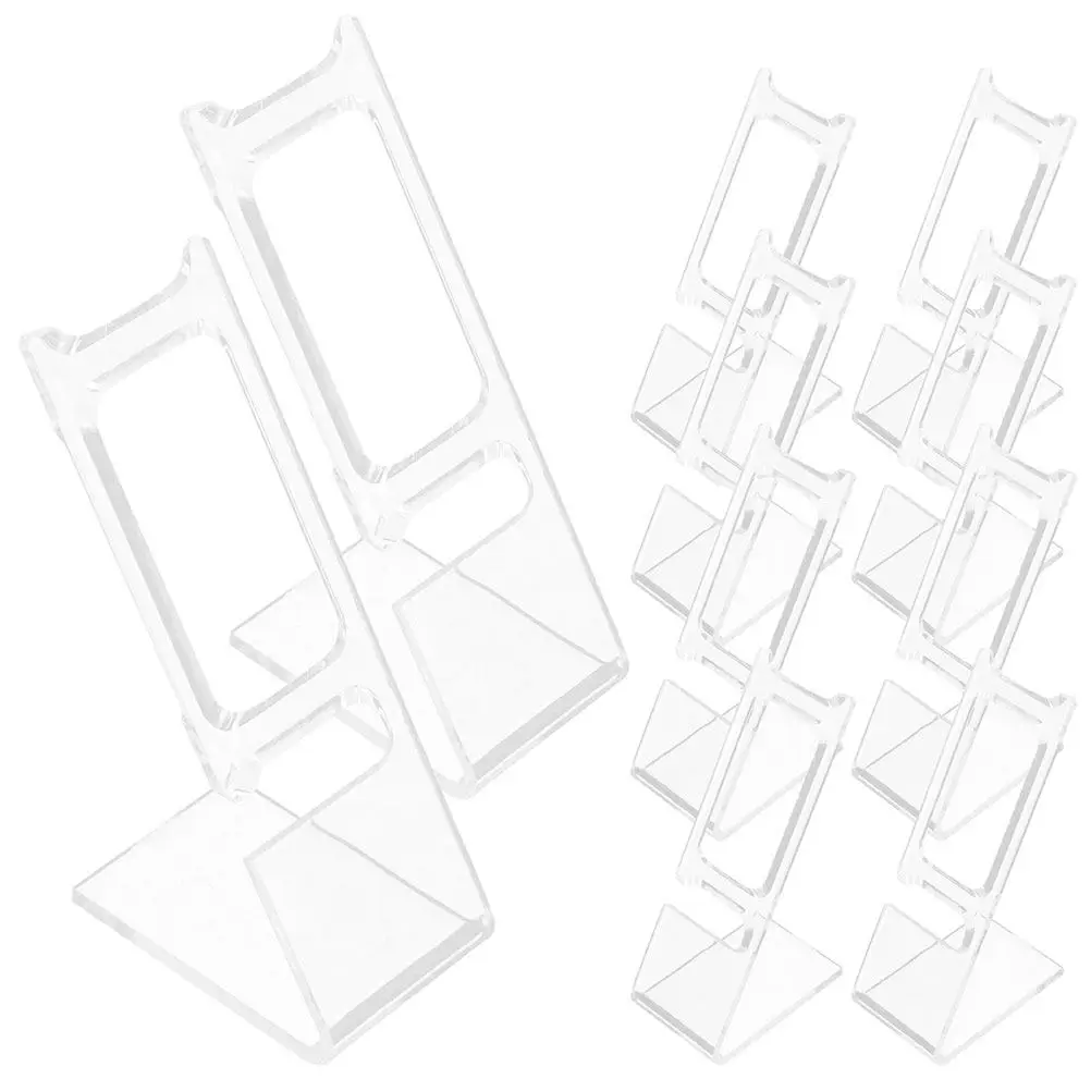 50Pcs Watch Display Stand Transparent Plastic L-Shaped Wrist Watch Holder Organizer Jewelry Showcase Rack for Home Store
50Pcs Watch Display Stand Transparent Plastic L-Shaped Wrist Watch Holder Organizer Jewelry Showcase Rack for Home Store