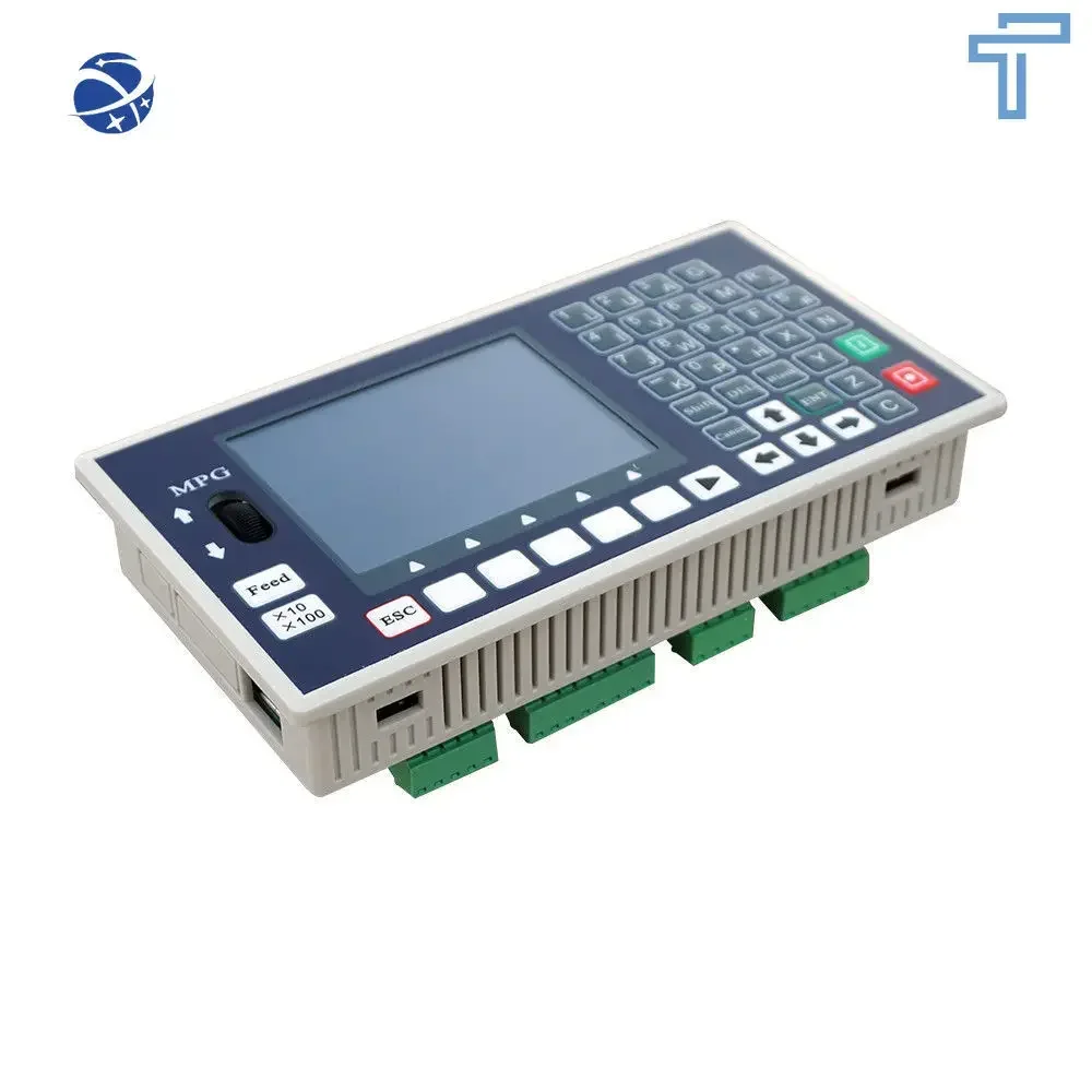 1~4 Axis CNC Controller 16DI 8DO 3.5inch TFT 400KHz Servo Stepper G-code CNC Controller System for CNC Lathe Milling Machine
1~4 Axis CNC Controller 16DI 8DO 3.5inch TFT 400KHz Servo Stepper G-code CNC Controller System for CNC Lathe Milling Machine