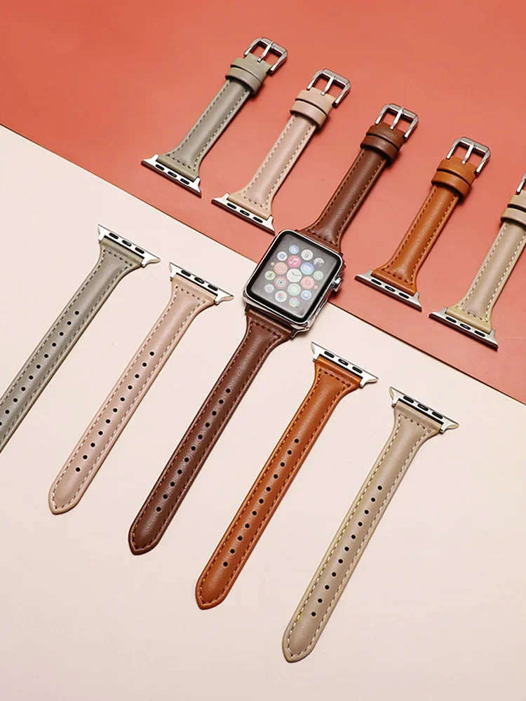 Тонкий кожаный ремешок для Apple Watch Bands Ultra2 49 мм серии 10 9 8 7 41 мм 45 мм 42/46 мм браслет iWatch серии SE 6 5 4 40 мм/44 мм
Тонкий кожаный ремешок для Apple Watch Bands Ultra2 49 мм серии 10 9 8 7 41 мм 45 мм 42/46 мм браслет iWatch серии SE 6 5 4 40 мм/44 мм