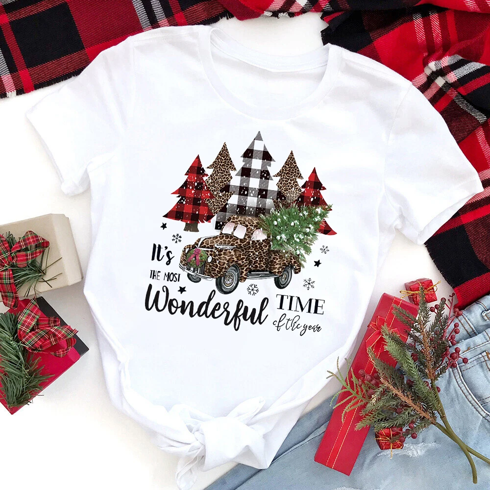 It's The Most Time Wonderful of The Year Женская футболка Рождественский женский наряд Топы Зимние праздничные футболки с короткими рукавами Одежда
It's The Most Time Wonderful of The Year Женская футболка Рождественский женский наряд Топы Зимние праздничные футболки с короткими рукавами Одежда