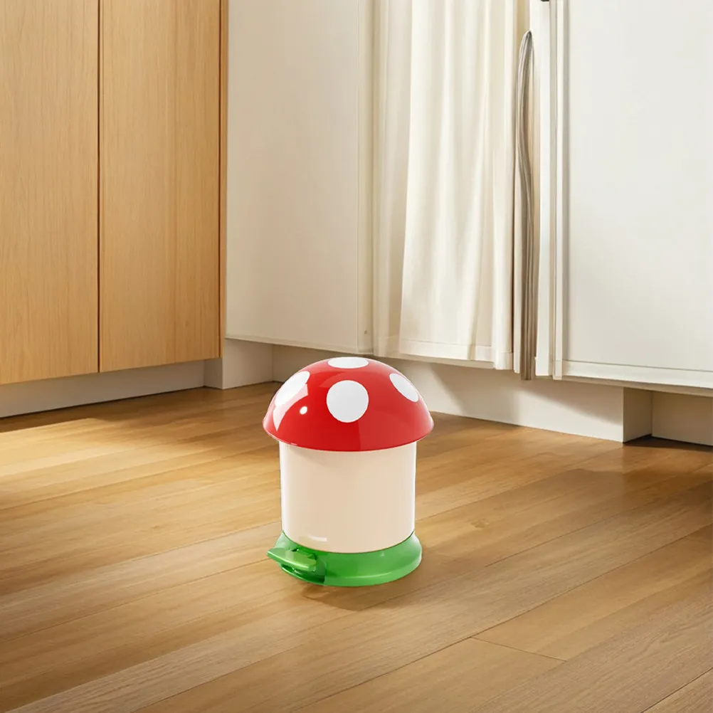 Small Mushroom Trash Can Portable Inner Bucket Desktop Garbage Bin Bedroom Office Bathroom Decor Small Plastic Trash Can
Small Mushroom Trash Can Portable Inner Bucket Desktop Garbage Bin Bedroom Office Bathroom Decor Small Plastic Trash Can