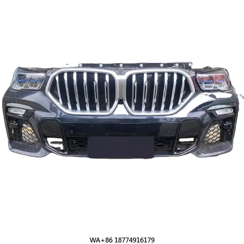 Высокое качество для X5 X6, автомобильные детали, хит продаж, комплект кузова с буксировочным сцеплением, передний бампер в сборе для G05 G06
Высокое качество для X5 X6, автомобильные детали, хит продаж, комплект кузова с буксировочным сцеплением, передний бампер в сборе для G05 G06