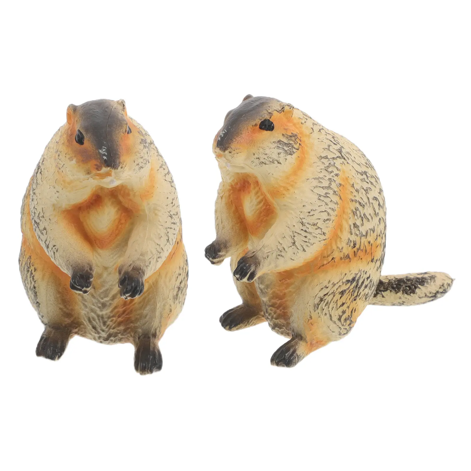 2Pcs Realistic Groundhog Simulation Animal Display Educational Wildlife Miniature Figurines for Home Office Garden Decor
2Pcs Realistic Groundhog Simulation Animal Display Educational Wildlife Miniature Figurines for Home Office Garden Decor