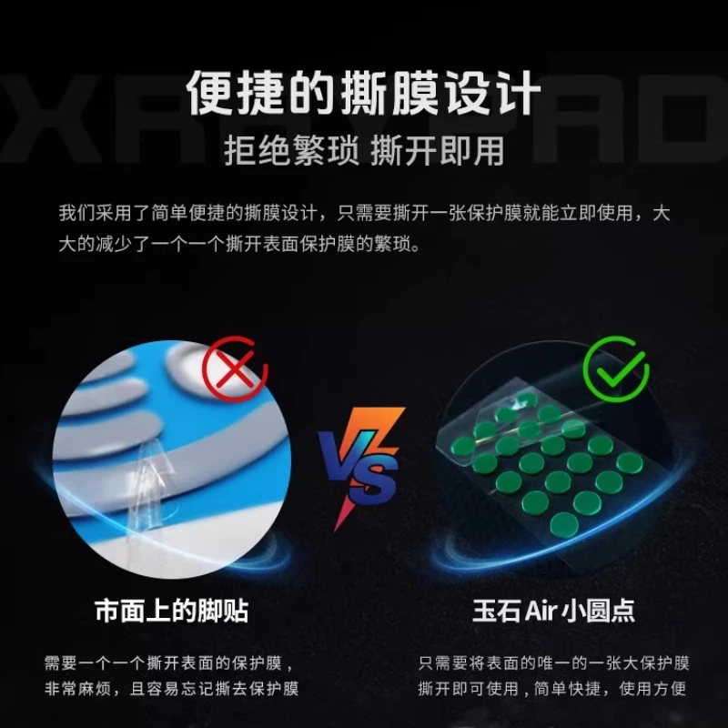 【Jade Air】Накладки для мыши X-Raypad: индивидуальные, амортизирующие, из высокоэластичного полиуретана, износостойкие, снижающие шум
【Jade Air】Накладки для мыши X-Raypad: индивидуальные, амортизирующие, из высокоэластичного полиуретана, износостойкие, снижающие шум