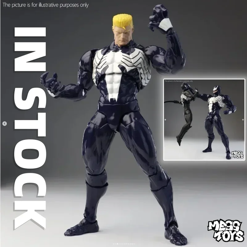 HOT Mess Toys Venom Lethal Neighbor Spider Man Symbiotic Black Suit Messtoys Spiderman Anime Action Figure Model Doll Gifts Toys
HOT Mess Toys Venom Lethal Neighbor Spider Man Symbiotic Black Suit Messtoys Spiderman Anime Action Figure Model Doll Gifts Toys