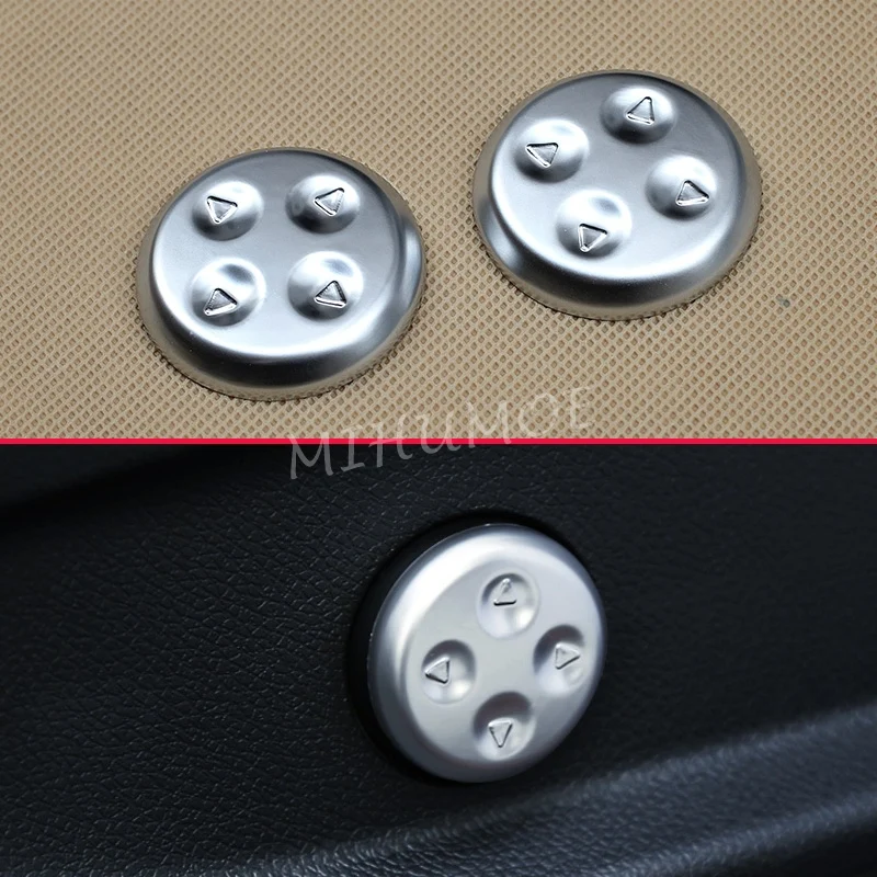 Matte Chrome Power Seat Adjust Switch Cover Accessories For Mercedes C GLC GLE GLS GL E M Class 2016-2024 X253 W205 W213 W166
Matte Chrome Power Seat Adjust Switch Cover Accessories For Mercedes C GLC GLE GLS GL E M Class 2016-2024 X253 W205 W213 W166
