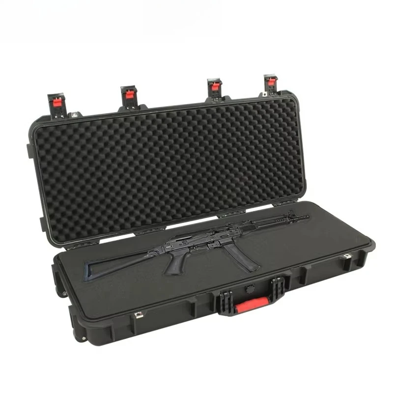 High Impact PP Material IP67 Waterproof Shockproof Plastic Hard Carry Gun Long Case with Eva Foam for Hunting
High Impact PP Material IP67 Waterproof Shockproof Plastic Hard Carry Gun Long Case with Eva Foam for Hunting
