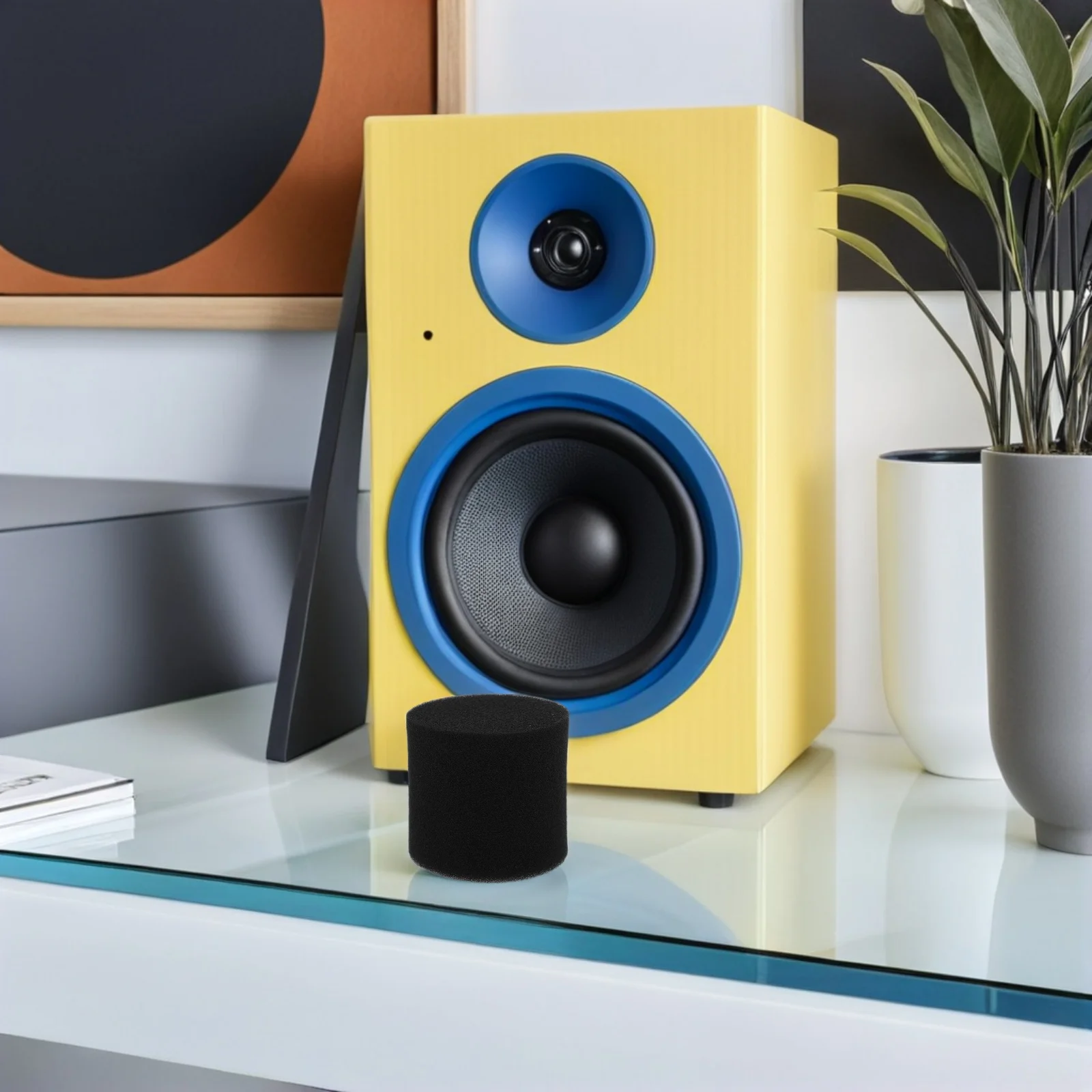 2pcs Bass Speaker Vent Sponge High Density Subwoofer Port Plug Diy Speaker Cabinet Airflow Optimization - Dust Proof Audio
2pcs Bass Speaker Vent Sponge High Density Subwoofer Port Plug Diy Speaker Cabinet Airflow Optimization - Dust Proof Audio