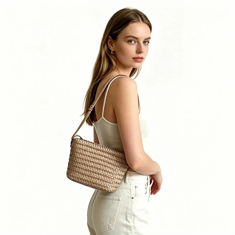 Handmade Soft Leather Woven Bag Fashion Colorful Vegetable Basket Beach Bags Eco-Friendly Trendy Handbag for Women Crossbody Bag
Handmade Soft Leather Woven Bag Fashion Colorful Vegetable Basket Beach Bags Eco-Friendly Trendy Handbag for Women Crossbody Bag