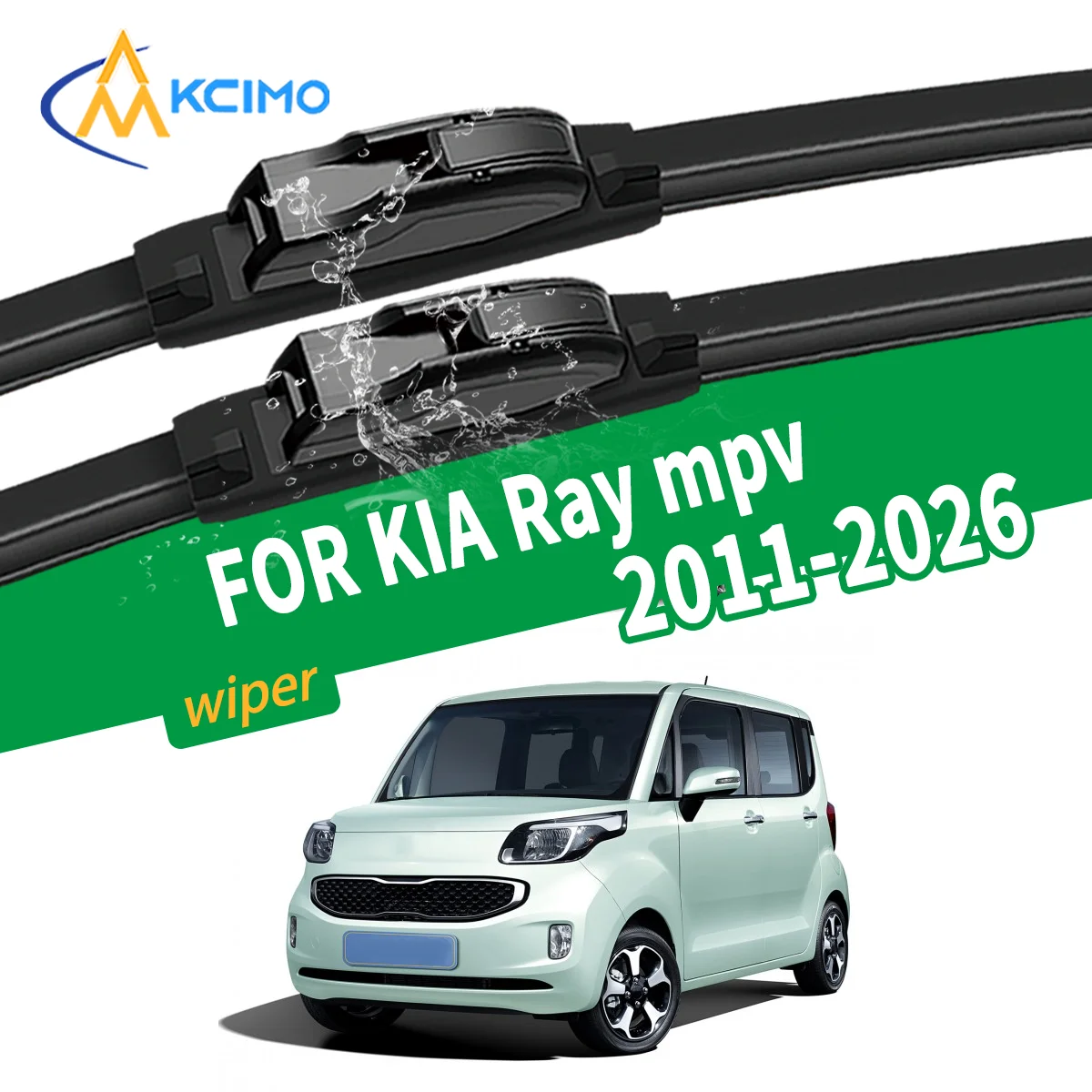 Premium Silent Wiper Blades For KIA Ray mpv 2011-2026 Front Windshield Wiper Auto Replacement Parts High Quality Natural Rubber
Premium Silent Wiper Blades For KIA Ray mpv 2011-2026 Front Windshield Wiper Auto Replacement Parts High Quality Natural Rubber