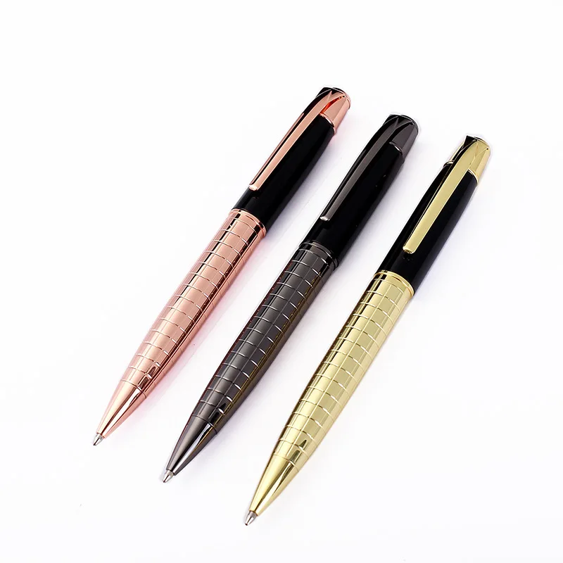 10PCS Metal rotary carved ballpoint pen Business advertising gifts Office oil pen
10PCS Metal rotary carved ballpoint pen Business advertising gifts Office oil pen