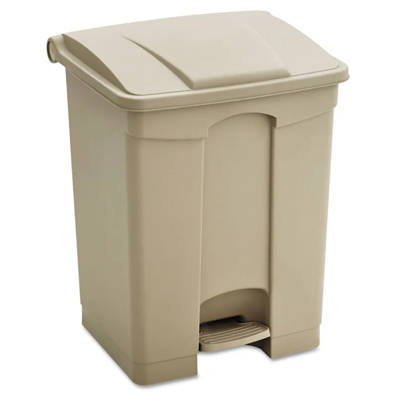 Step On Plastic Trash Can with Foot Pedal, 23 Gallon Garbage Can for Kitchen, Indoor or Outdoor Use, Hands Free, Tan
Step On Plastic Trash Can with Foot Pedal, 23 Gallon Garbage Can for Kitchen, Indoor or Outdoor Use, Hands Free, Tan