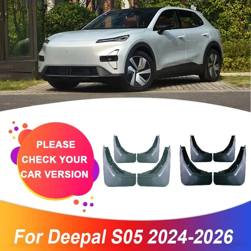 For Deepal S05 2026 Accessories 2024 2025 4PCS Painted Mudguard Front MudFlaps Splash Guards Rear Fender Flares Car Accessories
For Deepal S05 2026 Accessories 2024 2025 4PCS Painted Mudguard Front MudFlaps Splash Guards Rear Fender Flares Car Accessories