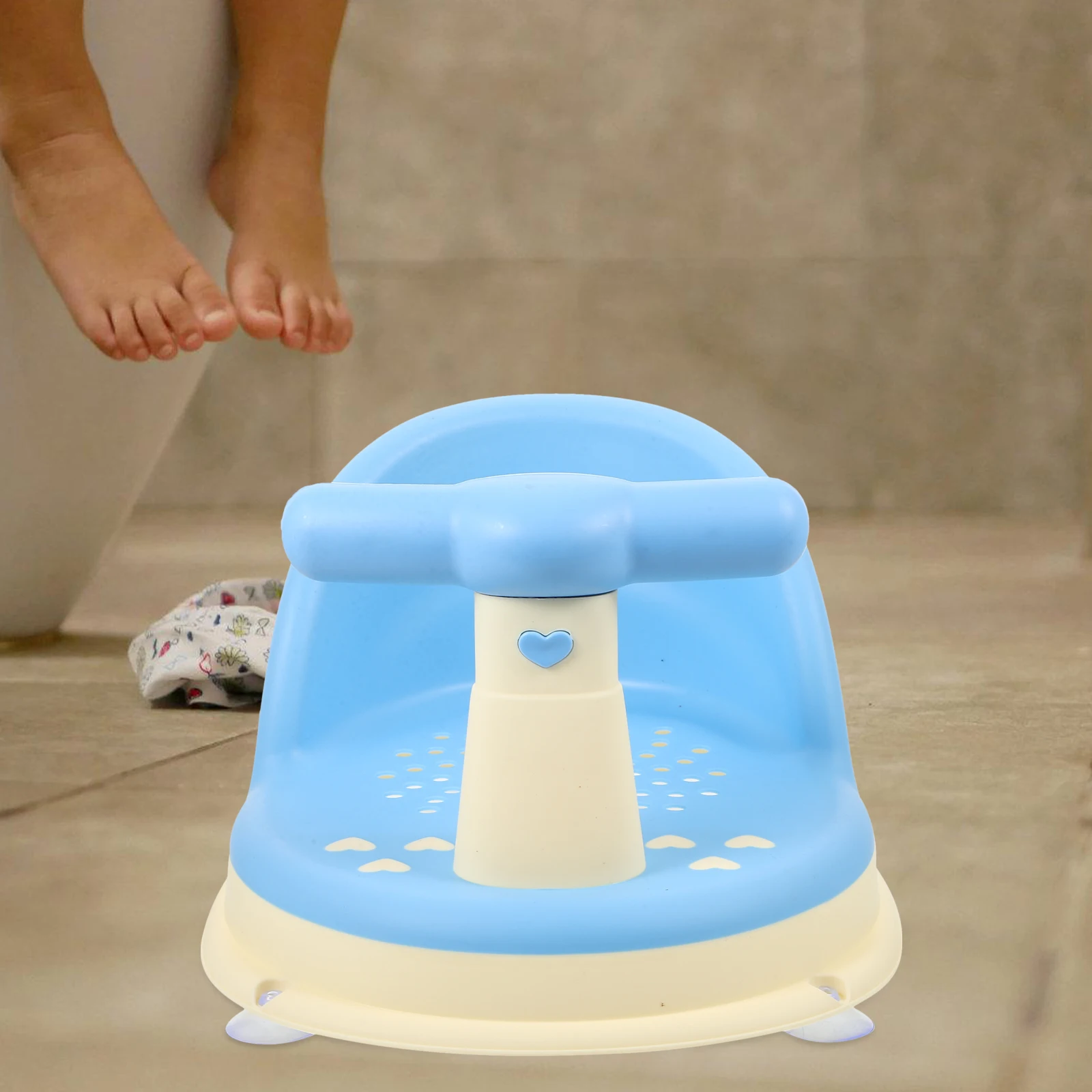 Детский стульчик для купания, устойчивый противоскользящий стул для детского душа, сиденье для ванны, поддержка спинки, удобный цветной материал PP
Детский стульчик для купания, устойчивый противоскользящий стул для детского душа, сиденье для ванны, поддержка спинки, удобный цветной материал PP