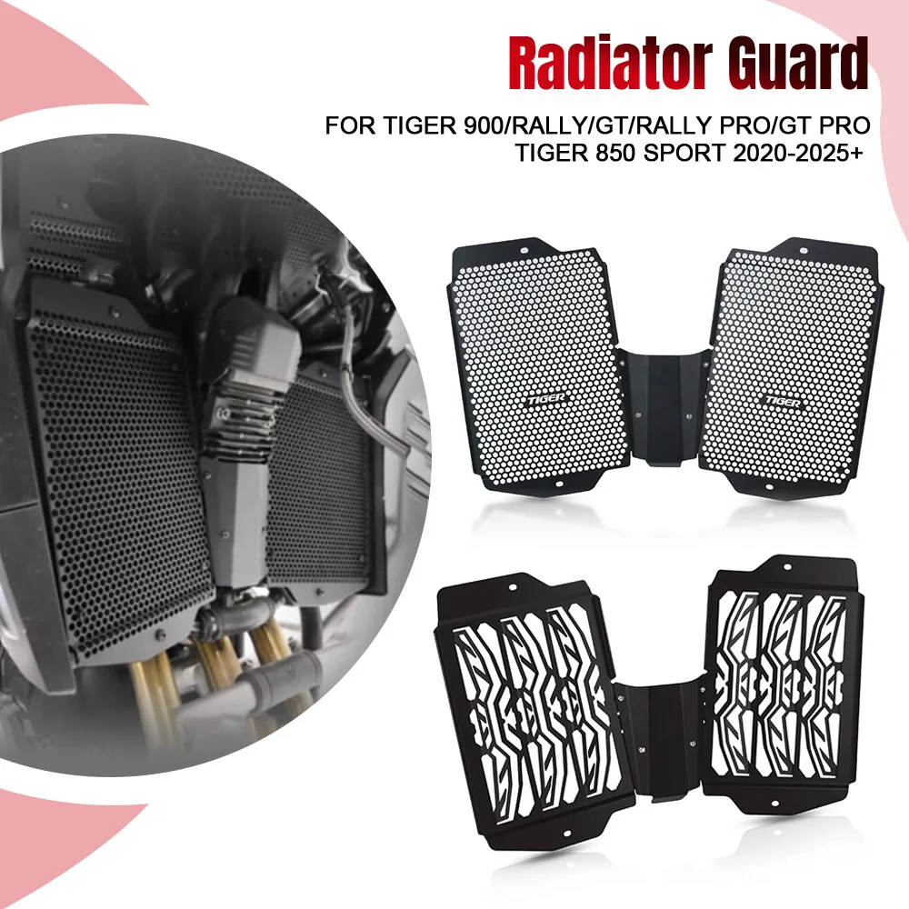 Radiator Protection For Tiger 900/Rally/GT/Rally Pro/GT Pro Tiger 850 Sport 2020-2025+ Motorcycle Radiator Grille Guard Cover
Radiator Protection For Tiger 900/Rally/GT/Rally Pro/GT Pro Tiger 850 Sport 2020-2025+ Motorcycle Radiator Grille Guard Cover