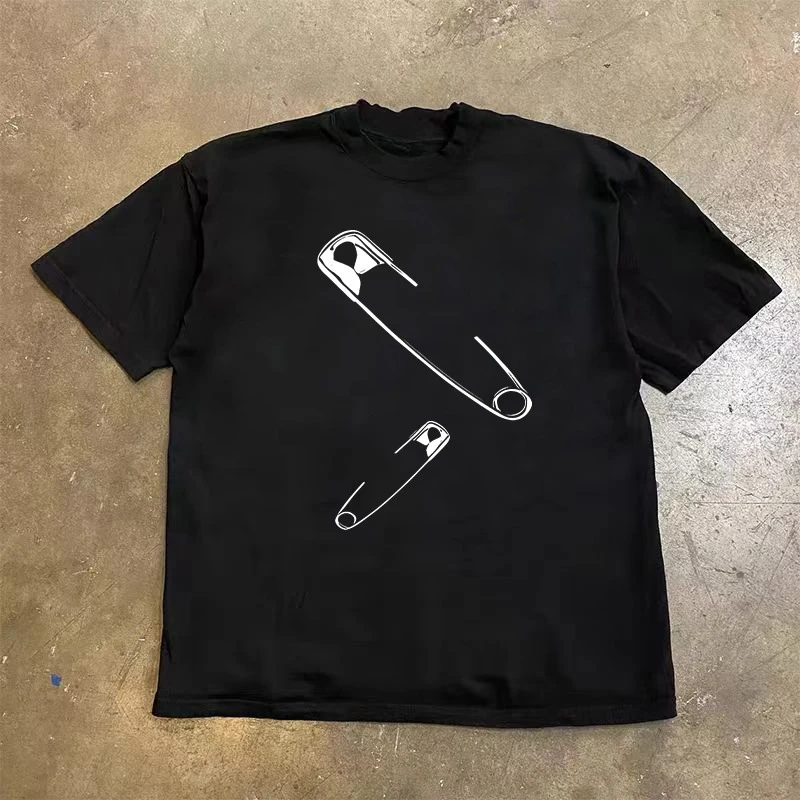 Heavy and Opaque, Paper Clips Can Button Anything American Retro Short-sleeved T-shirt Camisetas
Heavy and Opaque, Paper Clips Can Button Anything American Retro Short-sleeved T-shirt Camisetas