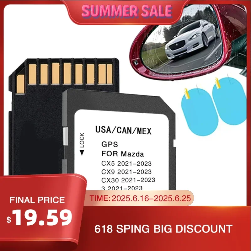 2022 Version Map SD Navigation for Mazda 3 CX-5 CX-9 CX-30 CX-50 USA Canada Mexico Sat Naving GPS Road Card
2022 Version Map SD Navigation for Mazda 3 CX-5 CX-9 CX-30 CX-50 USA Canada Mexico Sat Naving GPS Road Card