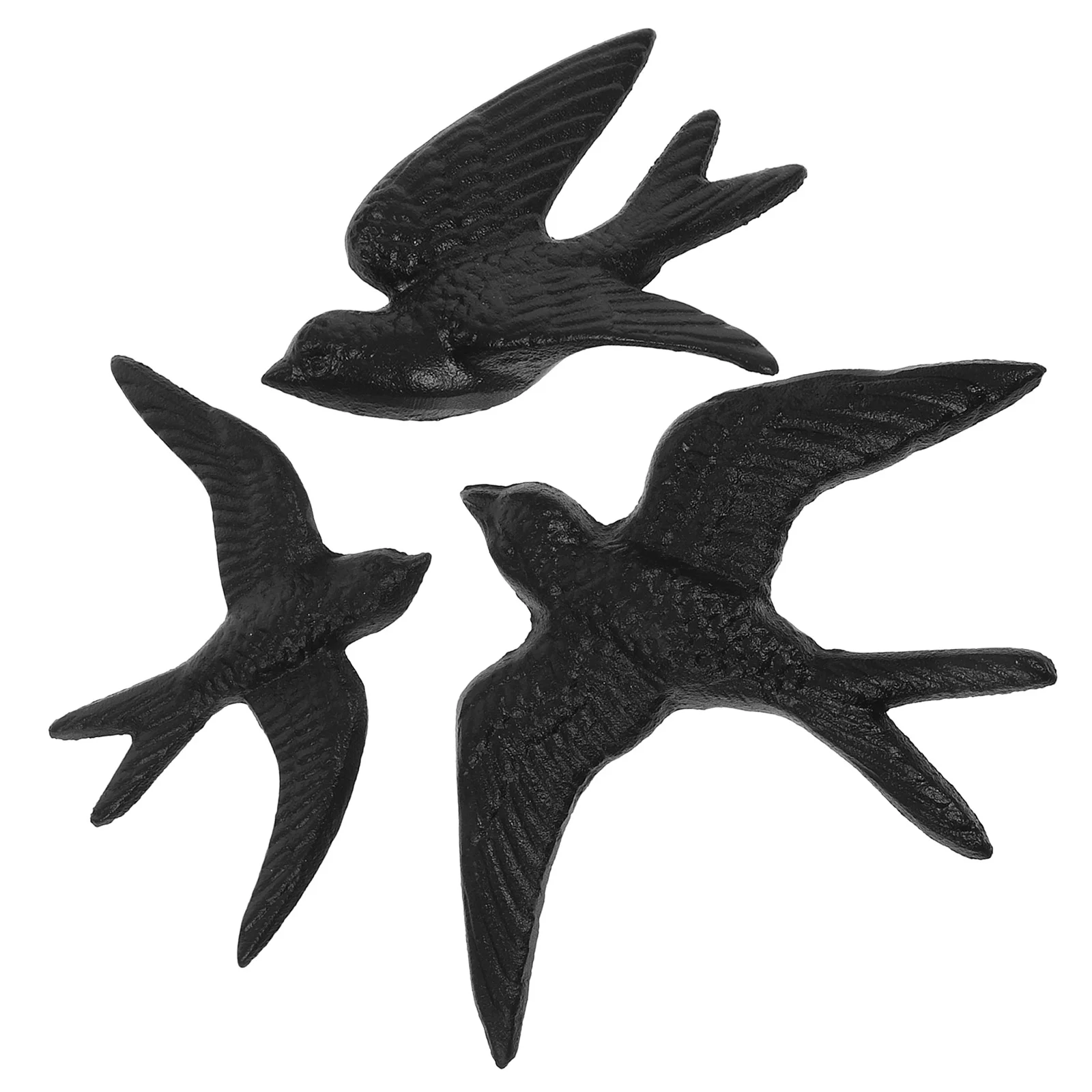 3 Pcs Cast Iron Decoration Outdoor Ornaments Bird Craft Decors Birds Sculpture 3D Decorative
3 Pcs Cast Iron Decoration Outdoor Ornaments Bird Craft Decors Birds Sculpture 3D Decorative
