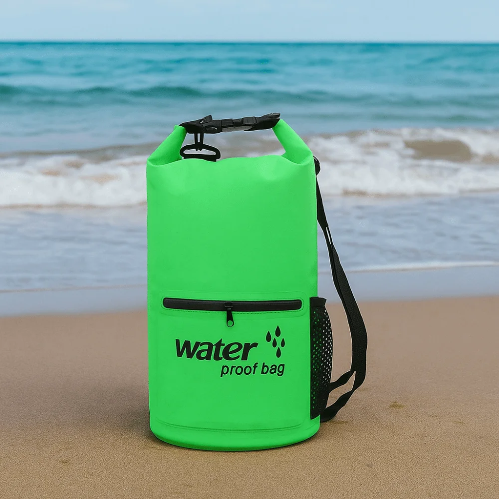 Zipper Pocket Waterproof Dry Bag Thickened Material Roll-Top Closure Roll Top Sack Mesh Pocket Waterproof Design
Zipper Pocket Waterproof Dry Bag Thickened Material Roll-Top Closure Roll Top Sack Mesh Pocket Waterproof Design