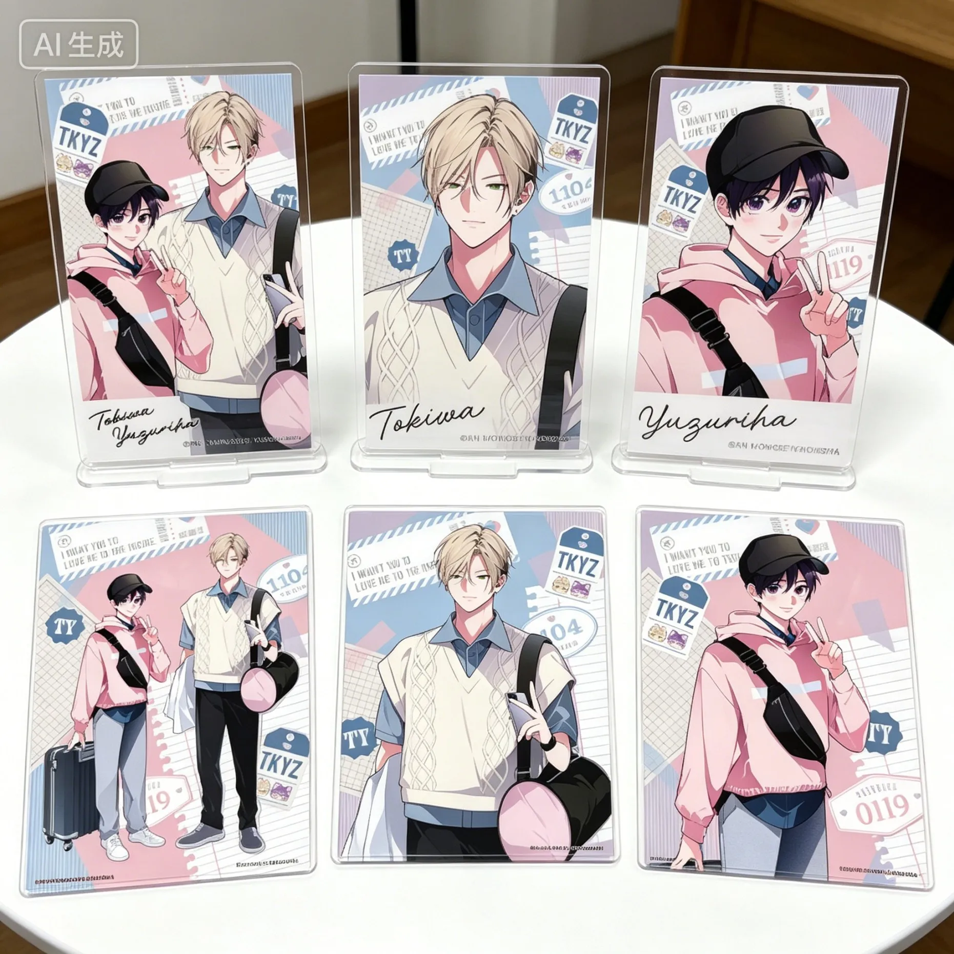 BL Love Me to the Deep Tokiwa Souji Yuzuriha Ikumi Stay overnight rectangle Acrylic Stand Model Plate Keychains Desk Decor
BL Love Me to the Deep Tokiwa Souji Yuzuriha Ikumi Stay overnight rectangle Acrylic Stand Model Plate Keychains Desk Decor