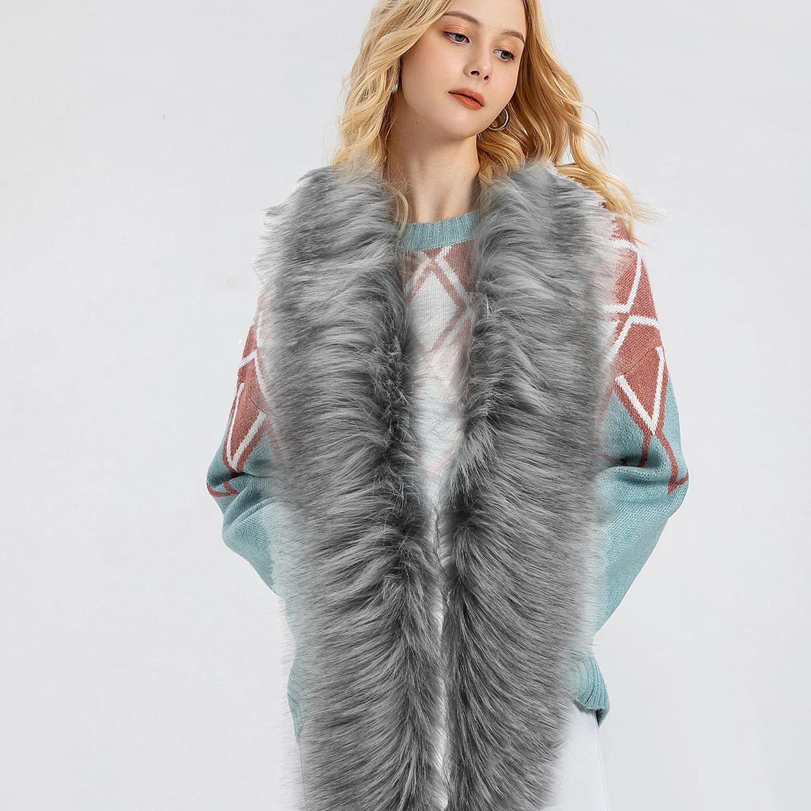 Faux Shawl Winter Warm Shawl Collar Wrap Long Scarf for Women Winter Costume Accessories Women Shawl,faux Stole
Faux Shawl Winter Warm Shawl Collar Wrap Long Scarf for Women Winter Costume Accessories Women Shawl,faux Stole