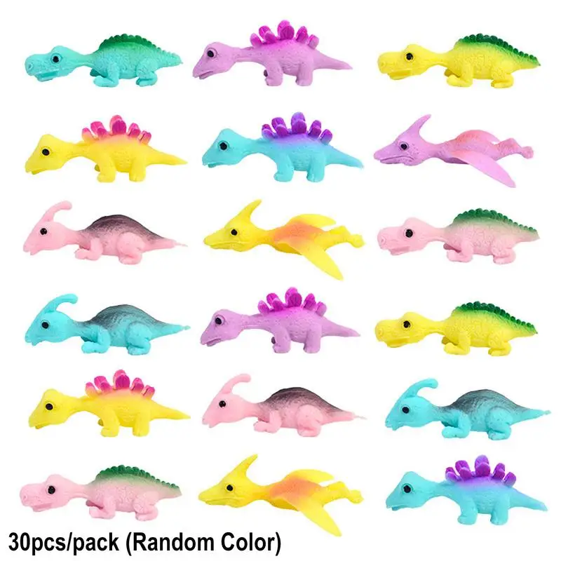 Новинка 2024, мини-детские игрушки, 30 шт., многоразовые мягкие забавные рогатки для пальцев, выпуск фигурок динозавров для встреч, вечеринок, двора 
Новинка 2024, мини-детские игрушки, 30 шт., многоразовые мягкие забавные рогатки для пальцев, выпуск фигурок динозавров для встреч, вечеринок, двора