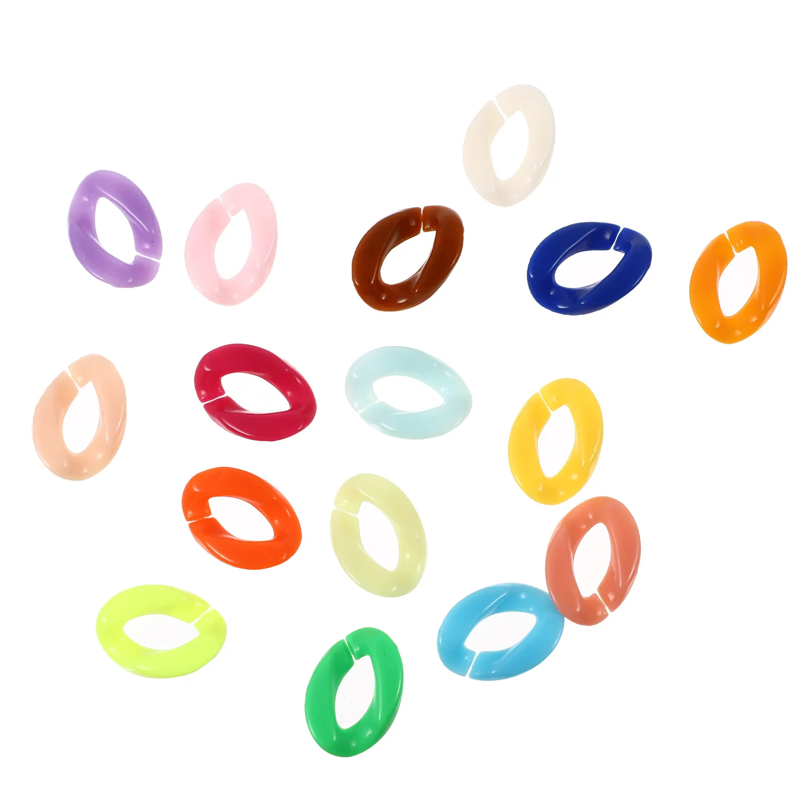 Acrylic Chain Buckle Silver Rings Lightweight Compact DIY Jewelry Accessories Phone Chain Bracelet Keychain Connecting
Acrylic Chain Buckle Silver Rings Lightweight Compact DIY Jewelry Accessories Phone Chain Bracelet Keychain Connecting