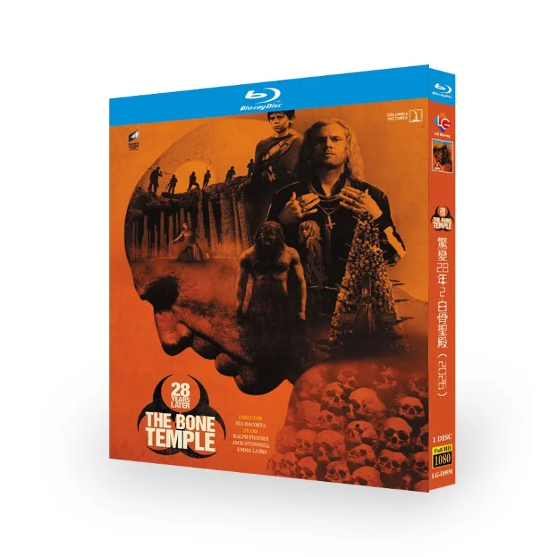 28 Years Later:The Bone Temple (2026): 1-Disc Blu-ray disc
28 Years Later:The Bone Temple (2026): 1-Disc Blu-ray disc