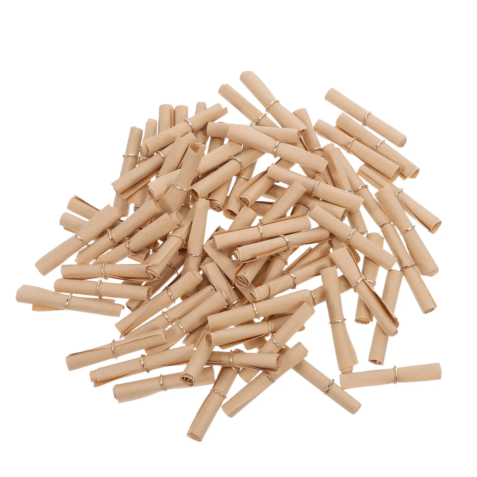200Pcs Mini Vintage Scrolls Kraft Writing Paper Writable Message Rolls Wedding Wish Party Supplies
200Pcs Mini Vintage Scrolls Kraft Writing Paper Writable Message Rolls Wedding Wish Party Supplies