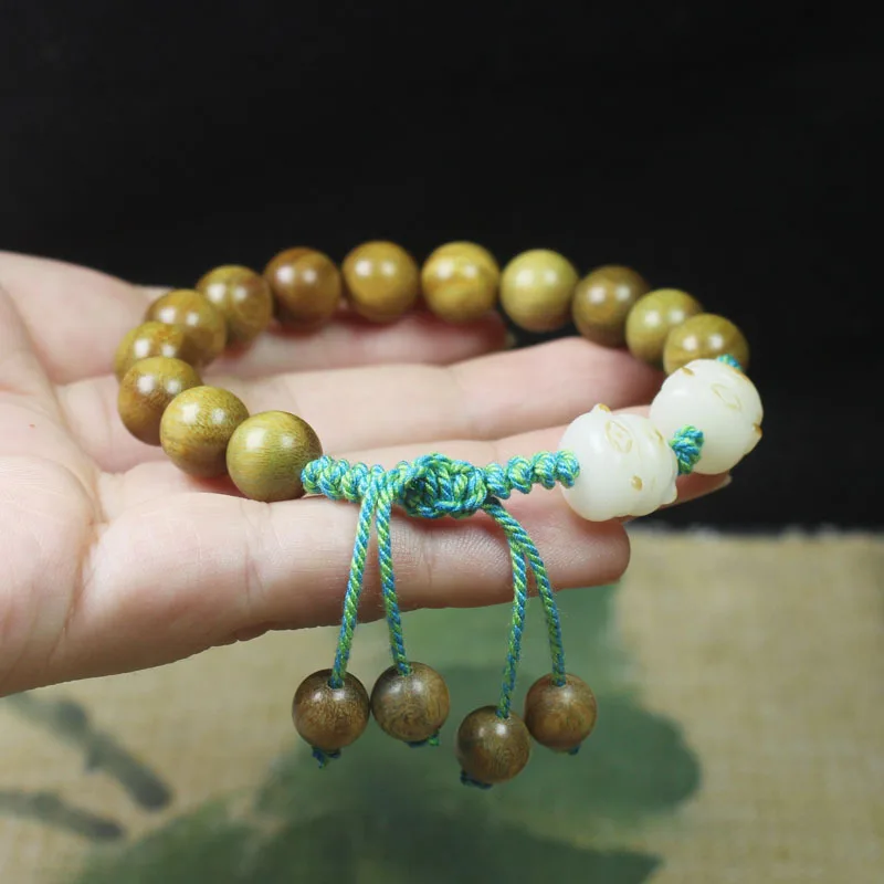 Argentine Green Sandalwood Bracelet 10mm Wooden Cat Single Loop Buddhist Beads Craft Jewelry Gifts
Argentine Green Sandalwood Bracelet 10mm Wooden Cat Single Loop Buddhist Beads Craft Jewelry Gifts